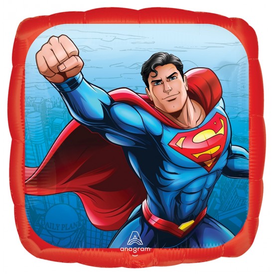 18'' Τετράγωνο Μπαλόνι Superman classic