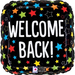 18" Μπαλόνι Welcome Back αστέρια 18" Μπαλόνι Welcome Back αστέρια