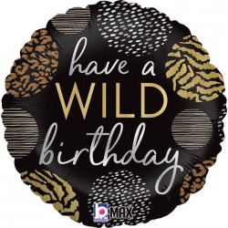 18" Μπαλόνι Wild Birthday 18" Μπαλόνι Wild Birthday