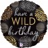 18" Μπαλόνι Wild Birthday