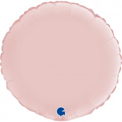 18" Στρογγυλό Μπαλόνι Πάστελ Ροζ 18" Στρογγυλό Μπαλόνι Πάστελ Ροζ