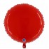 21'' Στρογγυλό Μπαλόνι Κόκκινο Shiny