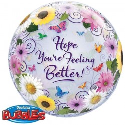 22" Bubble Μπαλόνι "Hope You are Feeling Better"