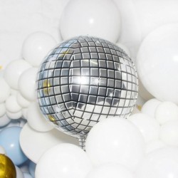 22" Μπαλόνι Ασημί Μπάλα Disco 22" Μπαλόνι Ασημί Μπάλα Disco