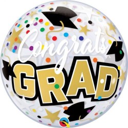 22" Μπαλόνι Bubble Congrats Grad 22" Μπαλόνι Bubble Congrats Grad