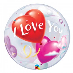 22" Μπαλόνι Bubble 'I Love You' 22" Μπαλόνι Bubble 'I Love You'