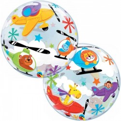 22" Μπαλόνι Bubble Ιπτάμενο Τσίρκο