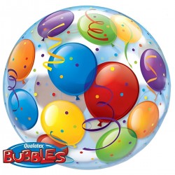 22" Μπαλόνι bubble πολύχρωμα μπαλόνια 22" Μπαλόνι bubble πολύχρωμα μπαλόνια