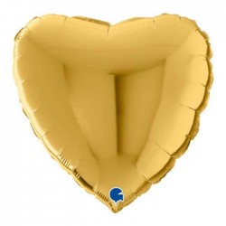 22" Μπαλόνι Χρυσή  Καρδιά 22" Μπαλόνι Χρυσή  Καρδιά
