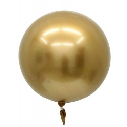 22" Μπαλόνι Chrome χρυσή σφαίρα