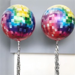 22" Μπαλόνι Disco Ball rainbow 22" Μπαλόνι Disco Ball rainbow