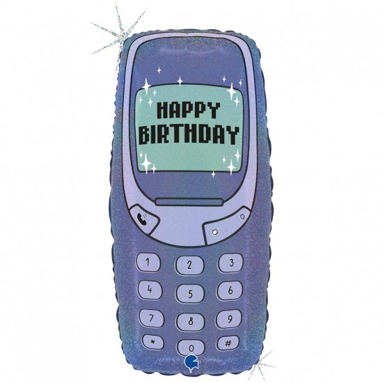 23"  Μπαλόνι γενεθλίων τηλέφωνο nokia 00's