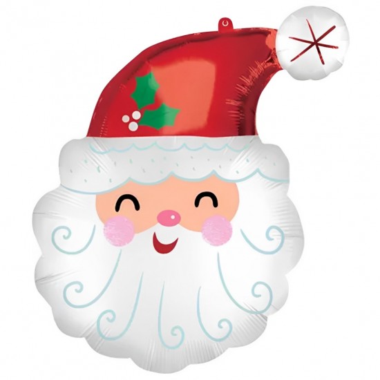 24″ Μπαλόνι Άγιος Βασίλης Χαρούμενος