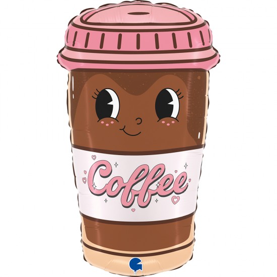 24'' Μπαλόνι Χαρούμενος Καφές