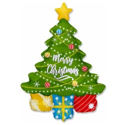 24" Μπαλόνι Χριστουγεννιάτικο δέντρο με δώρα 24" Μπαλόνι Χριστουγεννιάτικο δέντρο με δώρα