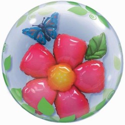 24" Μπαλόνι Διπλό Bubble Λουλούδι 24" Μπαλόνι Διπλό Bubble Λουλούδι