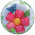 24" Μπαλόνι Διπλό Bubble Λουλούδι