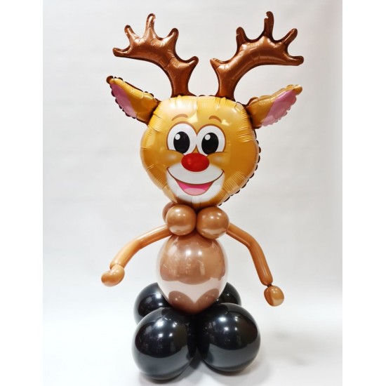 24" Μπαλόνι Ελαφάκι με κέρατα