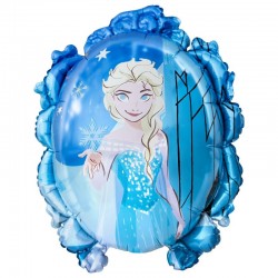 24" Μπαλόνι Καθρέπτης Frozen - Elsa & Anna STREET