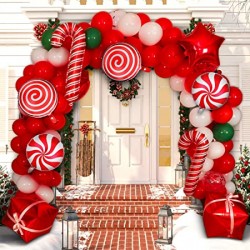 24" Μπαλόνι κόκκινο Candy Cane 24" Μπαλόνι κόκκινο Candy Cane
