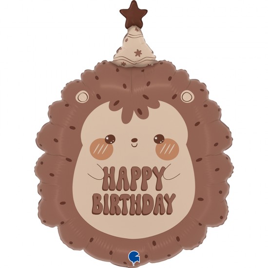 24'' Μπαλόνι Σκαντζόχοιρος ''Happy Birthday''