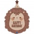 24'' Μπαλόνι Σκαντζόχοιρος ''Happy Birthday''