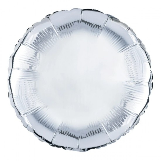 24″ Μπαλόνι Στρογγυλό Ασημί