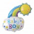 25" Μπαλόνι Baby Boy Ήλιος & Σύννεφο