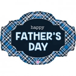 25" Μπαλόνι Father's Day Καρό 25" Μπαλόνι Father's Day Καρό