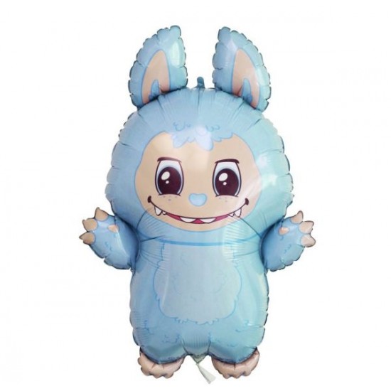 25'' Μπαλόνι Labubu - Γαλάζιο