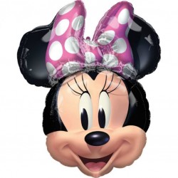 25" Μπαλόνι Minnie Mouse ροζ φιόγκος 25" Μπαλόνι Minnie Mouse ροζ φιόγκος