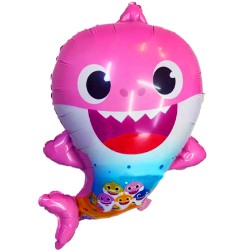 26" Μπαλόνι Baby Shark φούξια 26" Μπαλόνι Baby Shark φούξια
