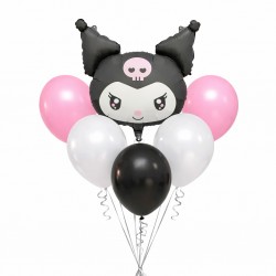 26″ Μπαλόνι Kuromi κεφάλι