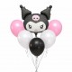 26″ Μπαλόνι Kuromi κεφάλι