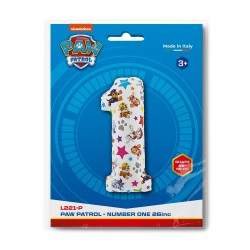 26″ Μπαλόνι Paw Patrol Αριθμός 1 26″ Μπαλόνι Paw Patrol Αριθμός 1