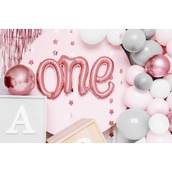 26" Μπαλόνι φράση One rosegold 26" Μπαλόνι φράση One rosegold