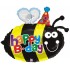 27" Μπαλόνι Μελισσούλα Happy Birthday