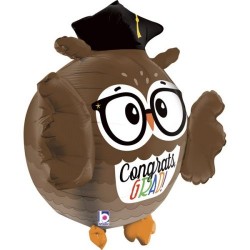 28" Μπαλόνι 3D Κουκουβάγια Grad 28" Μπαλόνι 3D Κουκουβάγια Grad