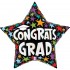 28" Μπαλόνι Αστέρι Αποφοίτησης Congrats Grad