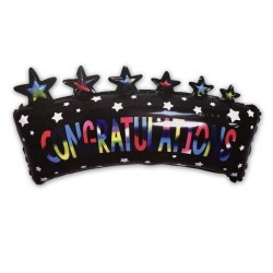 28" Μπαλόνι Congratulations Stars 28" Μπαλόνι Congratulations Stars