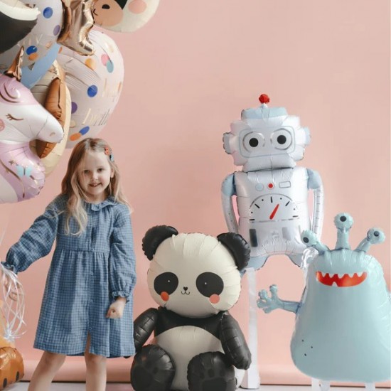 37'' Μπαλόνι Καθιστό Αρκουδάκι Panda