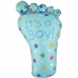 28″ Μπαλόνι Πατουσάκι γαλάζιο It’s a Boy 28″ Μπαλόνι Πατουσάκι γαλάζιο It’s a Boy