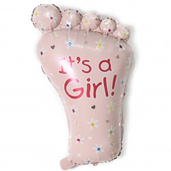 28″ Μπαλόνι Πατουσάκι ροζ It’s a Girl 28″ Μπαλόνι Πατουσάκι ροζ It’s a Girl