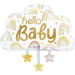 28'' Μπαλόνι Συννεφάκι Hello Baby 28'' Μπαλόνι Συννεφάκι Hello Baby