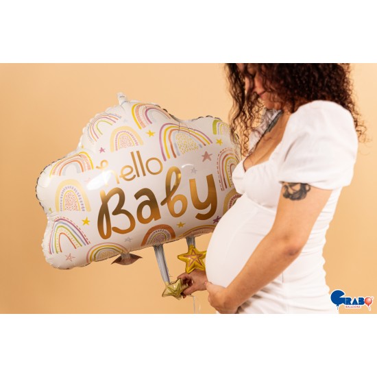 28'' Μπαλόνι Συννεφάκι Hello Baby