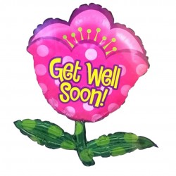 28" Μπαλόνι Τουλίπα "Get Well Soon" 28" Μπαλόνι Τουλίπα "Get Well Soon"