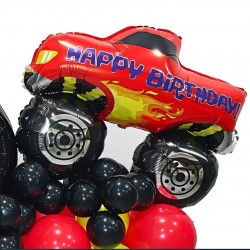 29″ Μπαλόνι Αυτοκίνητο Monster Truck Happy Birthday 29″ Μπαλόνι Αυτοκίνητο Monster Truck Happy Birthday