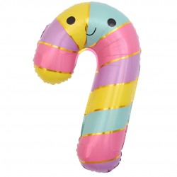 29" Μπαλόνι Candy Cane Πολύχρωμο Παστέλ 29" Μπαλόνι Candy Cane Πολύχρωμο Παστέλ