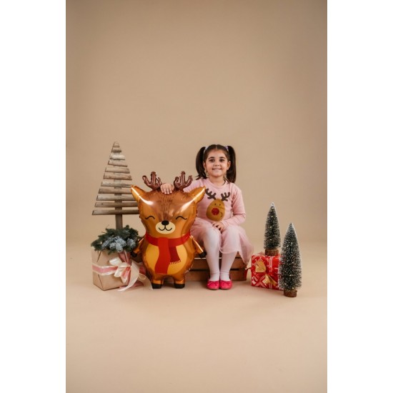 29'' Μπαλόνι Γιορτινός Τάρανδος