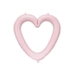 29" Μπαλόνι ροζ Heart Frame 29" Μπαλόνι ροζ Heart Frame